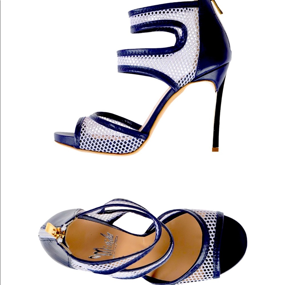 Mivida Vera Cuoio. Real leather pumps sandals. 39